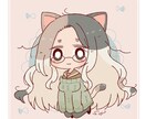 ちびキャラ・デフォルメ【全身】を作成します ちびｷｬﾗ、ﾃﾞﾌｫﾙﾒ、YouTube、アイコン、サムネ イメージ5