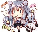 実績多数プロの手でキャラクターをSDにします グッズに最適。使いやすい商業利用可のSDイラスト（筆）です。 イメージ1