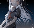 厚塗り！キャラクターイラスト描きます かわいい女の子から暗めのイラストも！ご要望にお応えします！！ イメージ2
