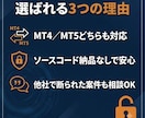 MT4/MT5 口座縛り解除いたします ★他社EAが入れられない…そのお悩み、解決します★ イメージ3
