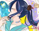 歌ってみたサムネイラスト描きます /キャラクターらしい表情で生き生きと描くのが得意です！ イメージ2