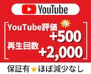 YouTube再生回数と評価を増やし拡散させます 【最安値✨収益化への近道】YouTube運営に悩む方必見！ イメージ1