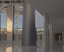 3DモデリングやCGパース制作をします 360°カメラのTHETAでみられるCGパースもできます！ イメージ2