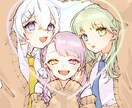かわいいイラストのアイコンをお描きします 厚塗り風の塗り方です。得意色:青系 イメージ2