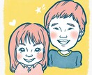 育児漫画家が可愛くて似ているに似顔絵描きます 4月までの特別価格⭐︎SNSのアイコンに家族のイラストを！ イメージ8
