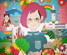 ごちゃごちゃイラスト、描きます 好きなもの30個、全部盛り。商用利用もOK！ イメージ2