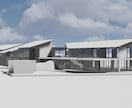 CGパース、３Dモデリングを作成します 現役の建築学生による自由な発想と縁を大事に イメージ4