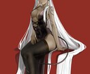 キャラクターイラストを制作し提供します キャラクターイラストやビネットイラスト 1枚絵を描きます。 イメージ4