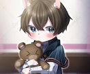 ソシャゲ風の絵柄でSNSのアイコンを描きます 髪の毛の塗りには人一倍こだわり、アイコンを目立たせます✨ イメージ7