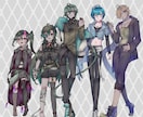 立ち絵を描きます IRIAM、TRPG、動画、どれでも！ イメージ1