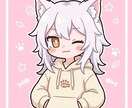 デフォルメアイコンを描きます SNSやLINEのアイコンなどにおすすめです イメージ2