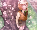 先着3名様限定価格⟡透明感のあるイラスト制作します ふわっとしたイメージでもOK！納得のいく作品を仕立てます イメージ7