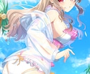 可愛い女性キャラの配信イラスト制作します 自分だけの可愛い配信イラスト全般描かせて頂きます！ イメージ9