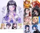 キラキラかわいい透明感溢れるイラスト描きます グッズや配信・動画用等様々な用途に合わせて制作します！ イメージ7