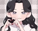 SNS等に使える可愛いアイコン等を作成します ご要望のイメージをイラストに！プレゼントやヘッダーにも！ イメージ1
