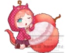 世界に一つだけのちびキャラ制作します グッズやSNSアイコン、動画用など、幅広いご依頼に応えます！ イメージ5