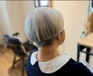 グレイヘアや白髪を主にヘアスタイルのお悩み伺います 白髪や髪の不安にそっと寄り添います イメージ3