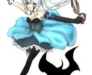 オリジナルキャラクターのイラスト・アイコン承ります デフォルメ・立ち絵・一枚絵対応 イメージ3