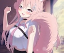 商用利用OK！ご希望通りのイラストを描きます カッコイイキャラや、カワイイキャラまで描けます！ イメージ5