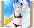 イメージを形に！可愛いイラスト制作します キービジュアル｜立ち絵｜グッズ｜記念イラスト｜サムネイル イメージ10