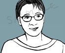 あなただけの似顔絵描きます シンプルなイラストでセンス良く！ イメージ1