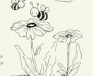 小さなイラスト描きます メニューやチラシのポイントにぴったり！ イメージ6