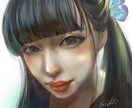 印象良く素敵にリアルな厚塗り似顔絵仕上げます お写真や素の画像を元にリアルな厚塗りイラストをご提供します！ イメージ1