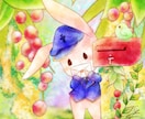 かわいい絵本のようなイラストお描きします ふんわり可愛いイラストをお求めの方に イメージ3