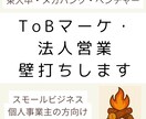ToBマーケティング・法人営業の課題壁打ちします 東大・メガバン・ベンチャー卒が副業・小規模事業の成長を支援！ イメージ1