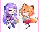 ポップなデフォルメキャラ【ミニキャラC】描きます SNSアイコン・グッズ・動画素材等ご自由にお使いください！ イメージ3