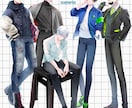 TRPG向け立ち絵イラストの制作をします 立ち絵、配信を想定したイラストをオーダーメイドで作成します！ イメージ5