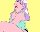 イラスト描きます 似顔絵、アイコン用、プレゼント用のオシャレなイラスト イメージ8