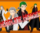 バストアップイラスト描きます オッサン描けます！アナタのオッサンキャラ、描かせてください！ イメージ3