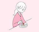 淡色シンプルイラスト描きます シュール・余白・淡色で可愛い|丁寧なヒアリング |低価格 イメージ1