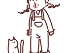 ご自身の写真をゆる可愛くイラスト化します SNSのアイコンなどにも使っていただけます♪ イメージ1