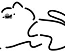 ゆるい猫ちゃんのイラスト描きます 絶妙な可愛さの猫ちゃんをお描きします！ イメージ2