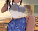 頑張って絵を描きます 可愛いキャラ、お姉さんキャラ好き！ イメージ5