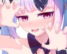 一枚絵やアイコンなどのイラストを制作いたします 配色が得意なので、様々なカラーリングが可能です。 イメージ10
