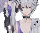 イケメンを描きます 活動者様におすすめ！幅広い用途のイラストを提供します。 イメージ2