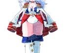 キャラデザ〜パーツ分けpsd描きます 流行とは一味違った個性が欲しい方にオススメ！ イメージ8