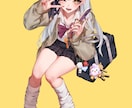 SNSアイコン/ヘッダー/立ち絵/一枚絵/描きます 挿絵、壁紙、その他イラスト素早い納品が必要な時にも イメージ6