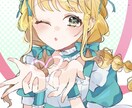 魅力的なポーズと表情で一枚絵を制作します あなただけの可愛い子、描かせてください イメージ2
