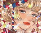 アイコン・イラスト、キラキラ可愛い子！！描きます オリキャ・コテキャのアイコン・イラスト何でもご相談ください！ イメージ3