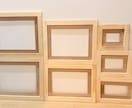 作品やオブジェクト専用の枠・箱・額縁を作ります お持ちの作品に合わせた額縁、箱枠の制作。 イメージ1