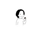 シンプルな似顔絵にお好きなアイテム描きます お好きなアイテムが際立つイラストです イメージ2