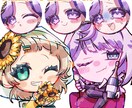 グッズ映え抜群★ポップで特徴を捉えたSD描きます 「あなたのキャラらしさ」を詰めたSD、描きます。 イメージ4