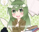 ココナラのサムネイルでお悩みの方へ！作成代行します とにかく！かわいいイラストです！アイコンやヘッダーも見積OK イメージ2