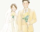 デジタルのウェルカムボード描きます 結婚式のオリジナル似顔絵をお探しの方！ イメージ3