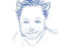 猫化・犬化シンプルアイコン描きます 猫、犬化の似顔絵アイコンお描きします！他動物も相談可！ イメージ7