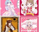 かわいいキャラクターイラスト描きます アイコン・デフォルメイラストお任せください！！ イメージ5